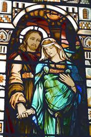 Jezus en Maria watermantijdperk avatars
