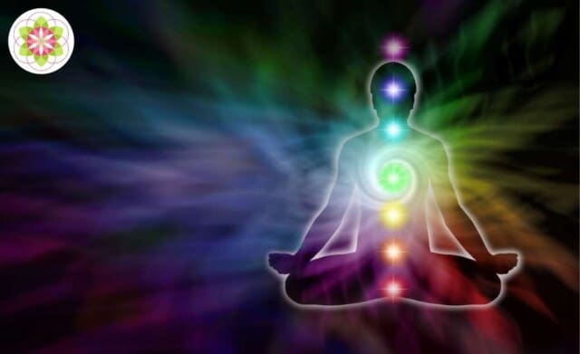 Chakra's , de zeven basis energiecentra in het lichaam.