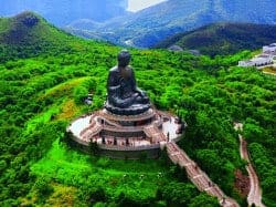 Buddha-op-Lantau-Eiland-Hong Kong