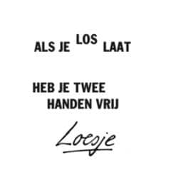 Loslaten-loesje