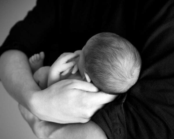 effect van stress op baby's