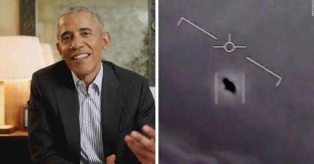 Barack Obama zei onlangs dat ufo's echt bestaan